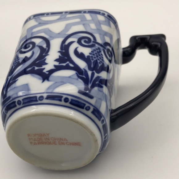 Bombay set of 2 Mug Coffee & Tea Windsor Cobalt & Tea Pot - Picture 2 of 9